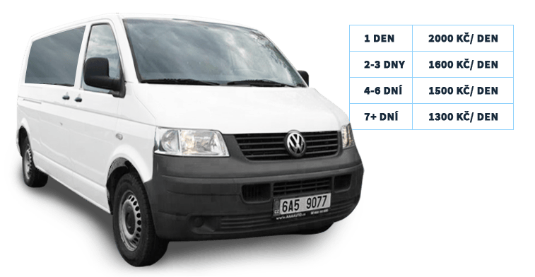 VW T5 1.9 TDI 9-míst